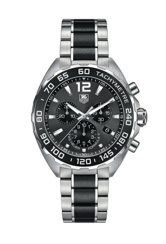 TAG Heuer Formula 1 Chronograph Quartz 42 Stainless Steel / Grey / Bracelet